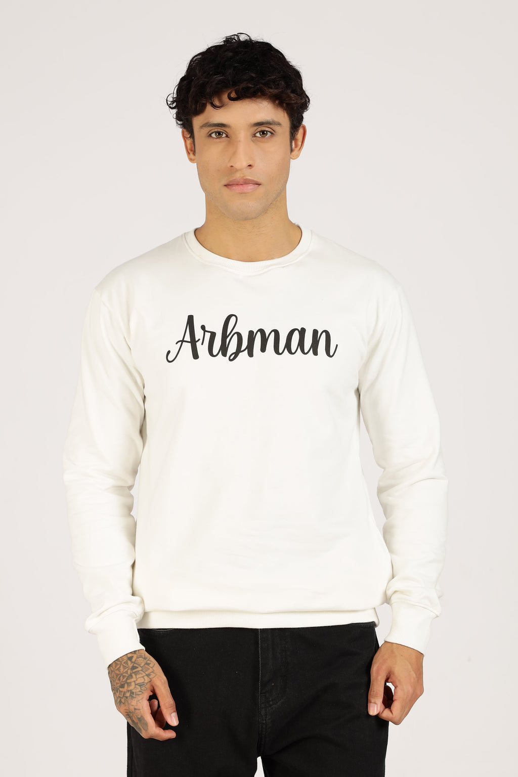 The Arbman Script Sweatshirt