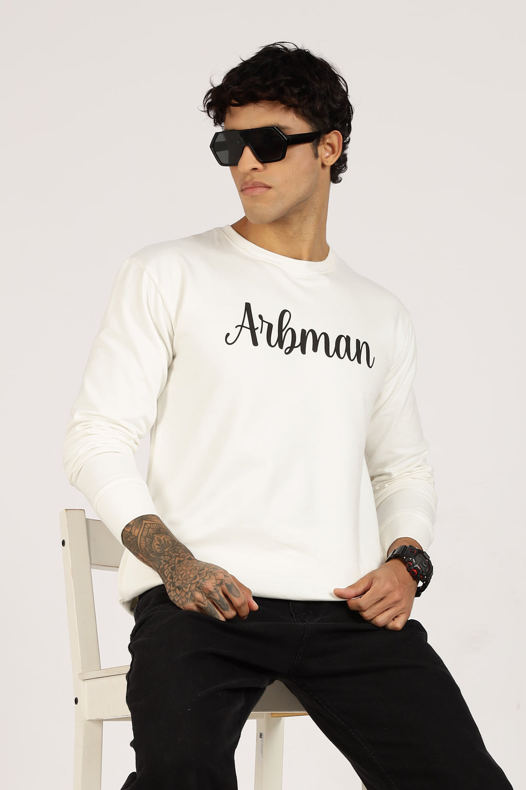 The Arbman Script Sweatshirt