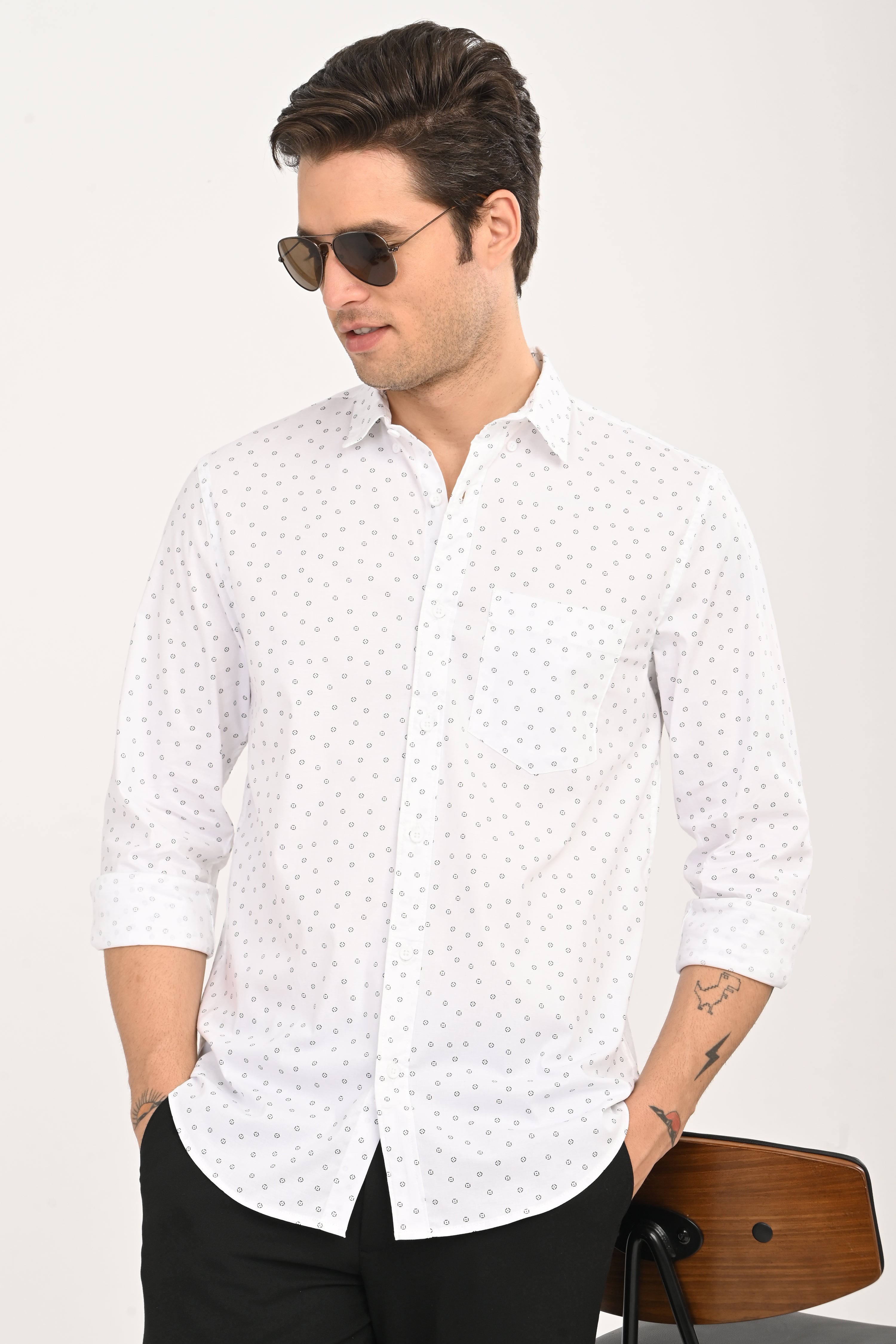 Minimalist Dot Shirt
